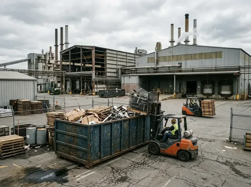 industrial-factory-scrap-conta-003 — frequently asked questions, Cheap Roll-off Dumpster Rentals in Kimberly, WI